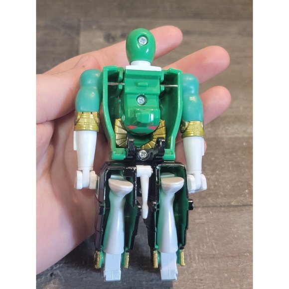 Green Power Ranger transform robot toy figure - Picture 7 of 7